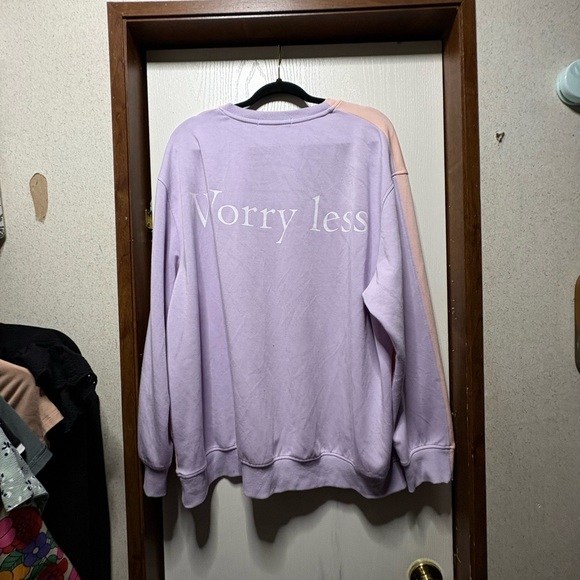 Simply Southern Blush Pink Crewneck XXL - Picture 5 of 6